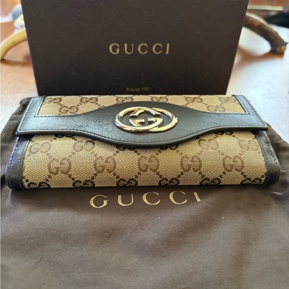 Gucci Sukey GG Canvas Continental Wallet - Picture 2 of 15